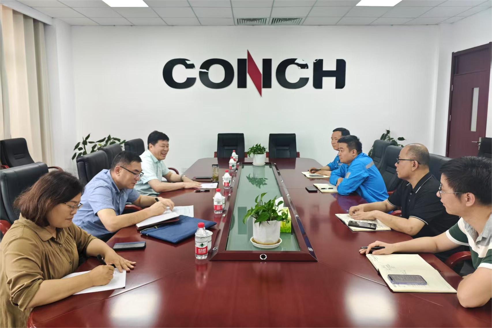 滁州市生态环境局江海一行莅临全椒海螺环保检查指导